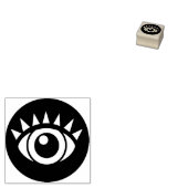 Augapfel Gummistempel (Stempel)