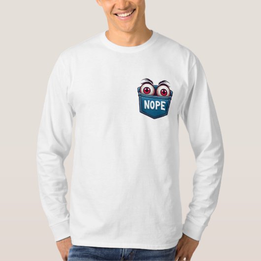 Augäpfel in der Tasche T-Shirt (Vorderseite)