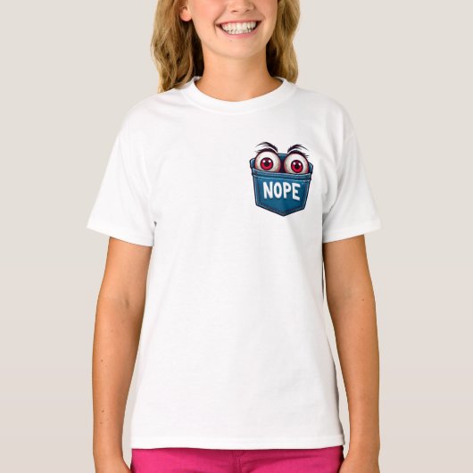 Augäpfel in der Tasche T-Shirt (Vorderseite)
