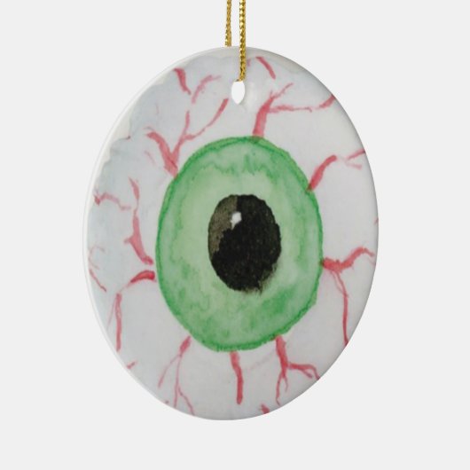 Augapfel Keramik Ornament (Rechts)