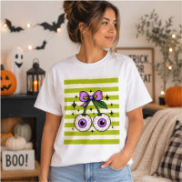 Augäpfel-Kirschen-Band-Halloween-Coquette-Grafik