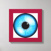 Augapfel Leinwanddruck (Vorderseite)