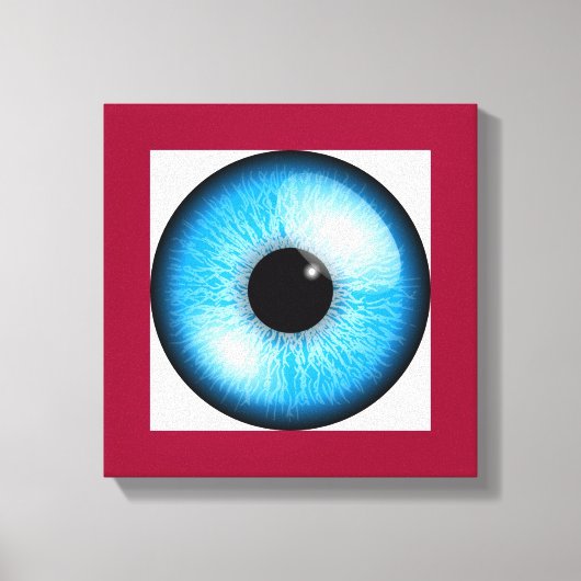 Augapfel Leinwanddruck (Vorderseite)