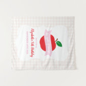 Augapfel Mädchen Geburtstag Wandteppich (Vorderseite (Horizontal))