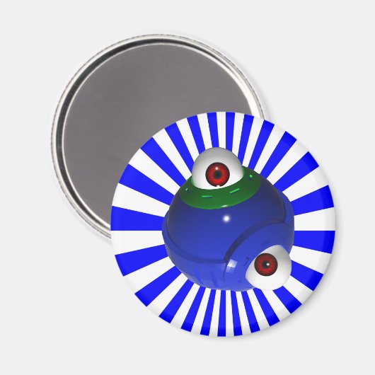 Augapfel Magnet (Vorderseite/Rückseite)