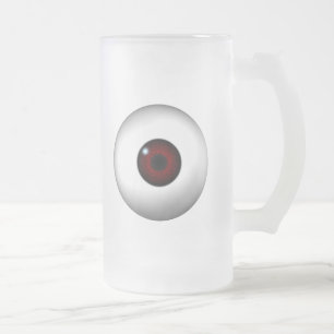 Augapfel Mattglas Bierglas