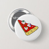 Augapfel-Pizza Button (Vorne & Hinten)