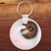 Augapfel Schlüsselanhänger (Vorderseite)