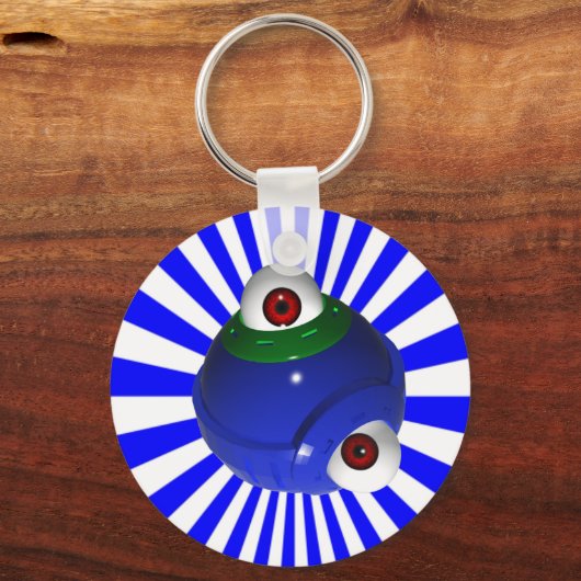 Augapfel Schlüsselanhänger (Vorderseite)