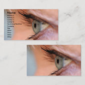 Augapfel Visitenkarte (Vorne/Hinten)