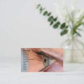 Augapfel Visitenkarte (Stehend Vorderseite)