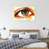 Auge 36x24 (90x60cm) Waccna Leinwanddruck (Insitu (Schlafzimmer))