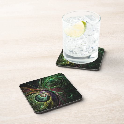 Auge Abstrakt Art Cork Untersetzer (Rechte Seite)