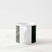 Auge Abstrakt Art Espresso Tasse (Rückseite)
