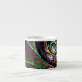 Auge Abstrakt Art Espresso Tasse (Vorderseite)