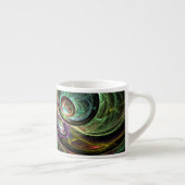 Auge Abstrakt Art Espresso Tasse (Rechts)