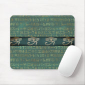 Auge ägyptische Hieroglyphen Chic Mousepad (Mit Mouse)