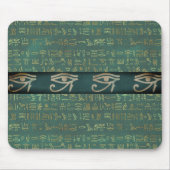 Auge ägyptische Hieroglyphen Chic Mousepad (Vorne)