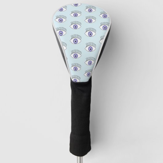 Auge auf blau golf headcover (Vorderseite)