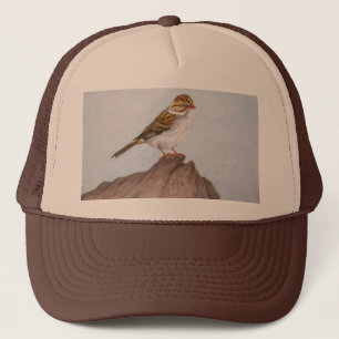 Auge auf dem Sparrow-Hut Truckerkappe