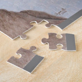 Auge auf dem Sparrow-Puzzle Puzzle (Seite)