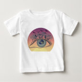 Auge auf der Welt - Natur & Erde Kunst Baby T-shirt (Vorderseite)