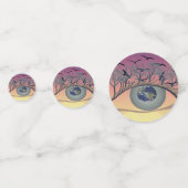 Auge auf der Welt - Natur & Erde Kunst Konfetti (Vorderseiten)