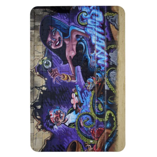 Auge auf Gabel Magnet (Vertikal)