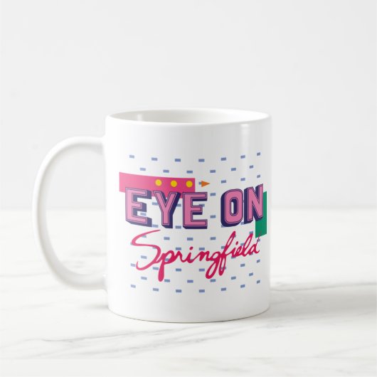 Auge auf Springfield Kaffeetasse (Links)