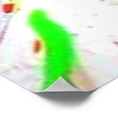 AUGE! Auffälliges Bild. Poster (Ecke)