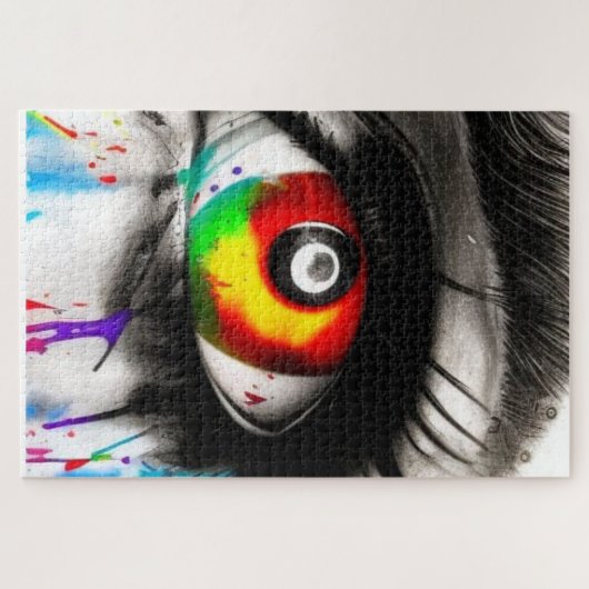 AUGE! Auffälliges Bild. Puzzle (Horizontal)