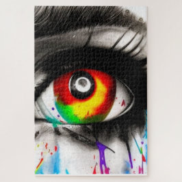 AUGE! Auffälliges Bild. Puzzle