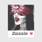 Auge Aufkleber (Blatt)