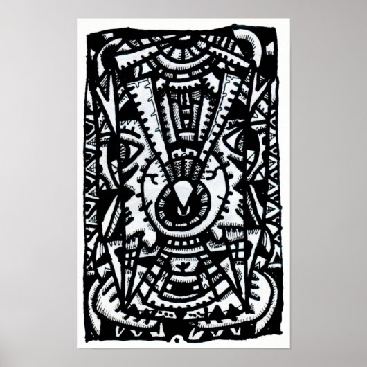 Auge-Auge von Brian Benson Poster (Vorne)