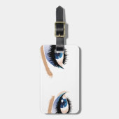 Auge bilden gepäckanhänger (Vorderseite vertikal)