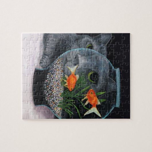 Auge bis Augen Puzzle (Horizontal)