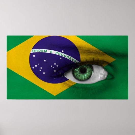 Auge Brasiliens Poster (Vorne)
