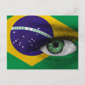 Auge Brasiliens Postkarte (Vorderseite)