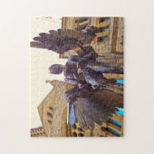 Auge Bronze Montreal. Puzzle (Vertikal)