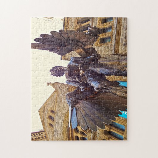 Auge Bronze Montreal. Puzzle (Vertikal)