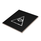 Auge Cao Dai religiöser Ikone Providence Fliese (Seite)