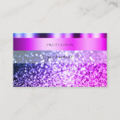 Auge Catching rosa Lila Sparkle Glitzer Flashy Visitenkarte (Vorderseite)