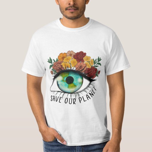 Auge der Erde - Eine Vision für unseren Planeten T-Shirt (Vorderseite)