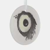 Auge der Eule – Gaze Collection Ornament Aus Glas (Vorderseite Rechts)