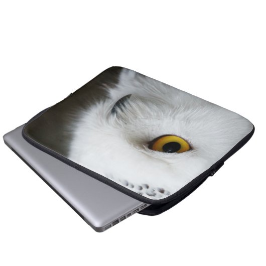Auge der Eule Laptopschutzhülle (Vorne Knopf)