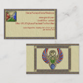 Auge der Horus Einleitungs-Karten Visitenkarte (Vorne/Hinten)