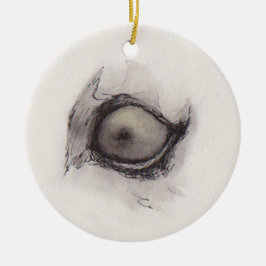 Auge der Hyäne – Blicksammlung Keramik Ornament