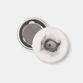 Auge der Hyäne – Gaze Collection Magnet (Vorderseite/Rückseite)