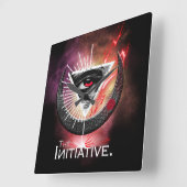 Auge der Initiative kosmische Grundlagen Quadratische Wanduhr (Winkel)