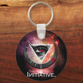 Auge der Initiative kosmische Grundlagen Schlüsselanhänger (Rückseite)